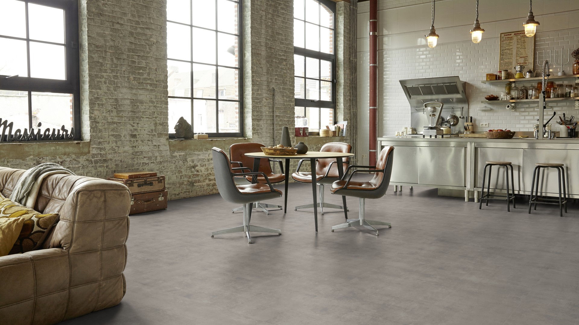 Tarkett ID Supernature Patina Concrete Grege 24522109