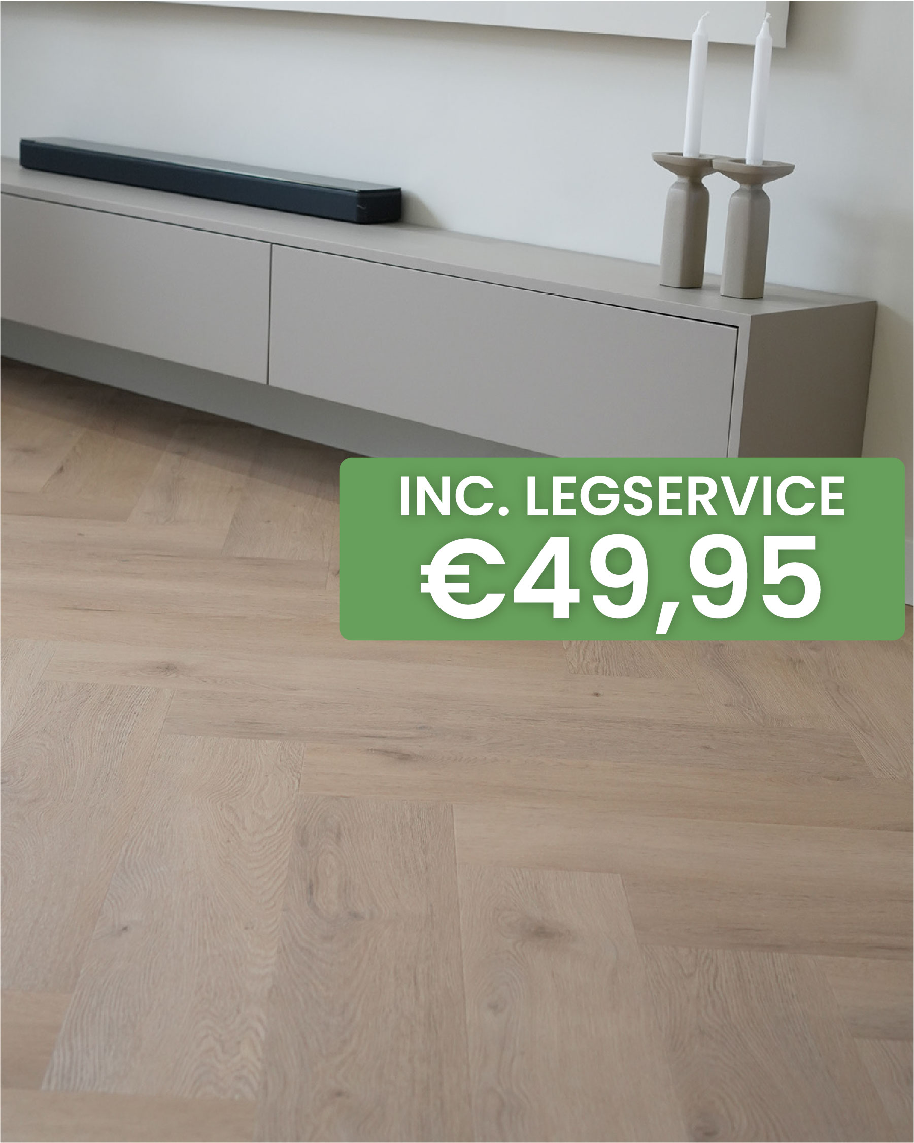 Luxury Floors Visgraat XL Rockhempton Oak 4163HE Plak PVC