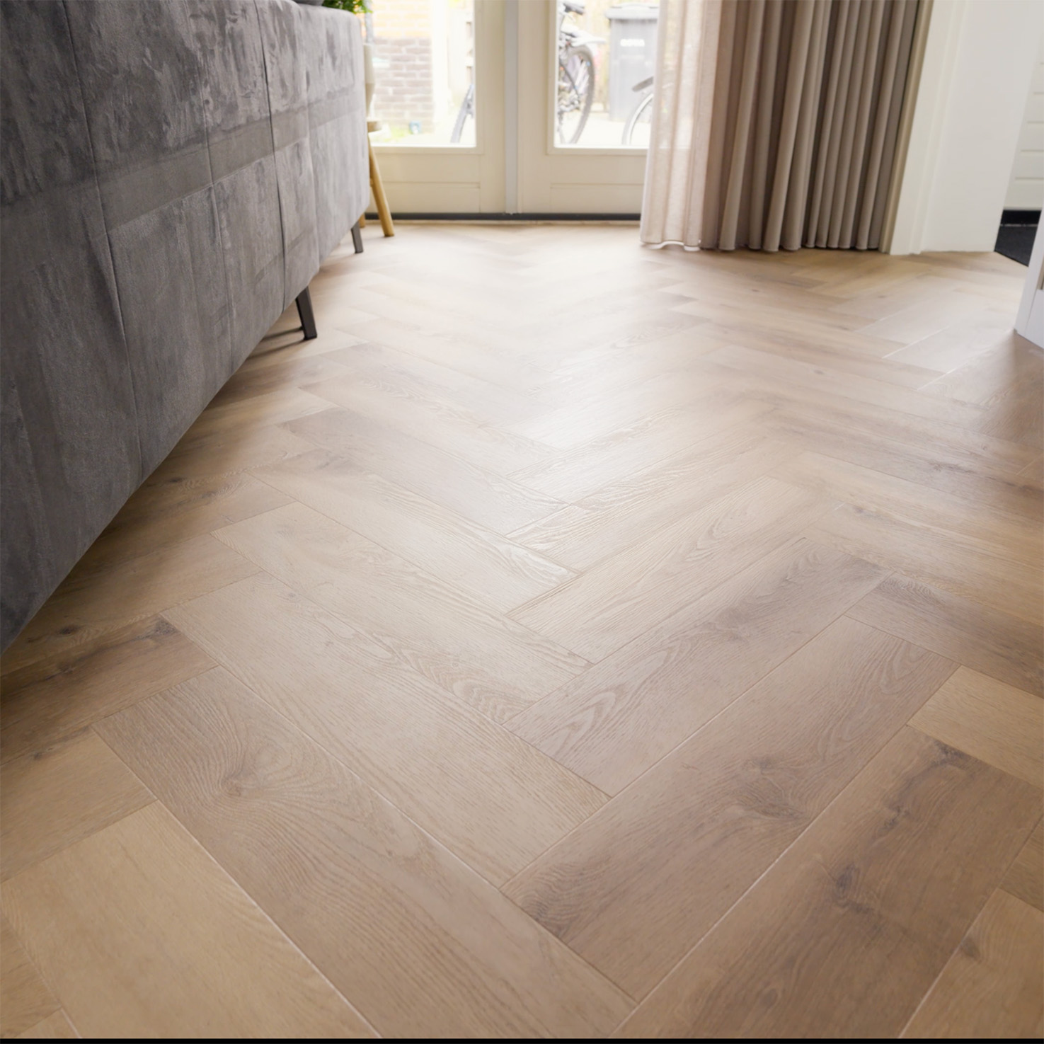 Luxury Floors Visgraat XL Vechele Eik